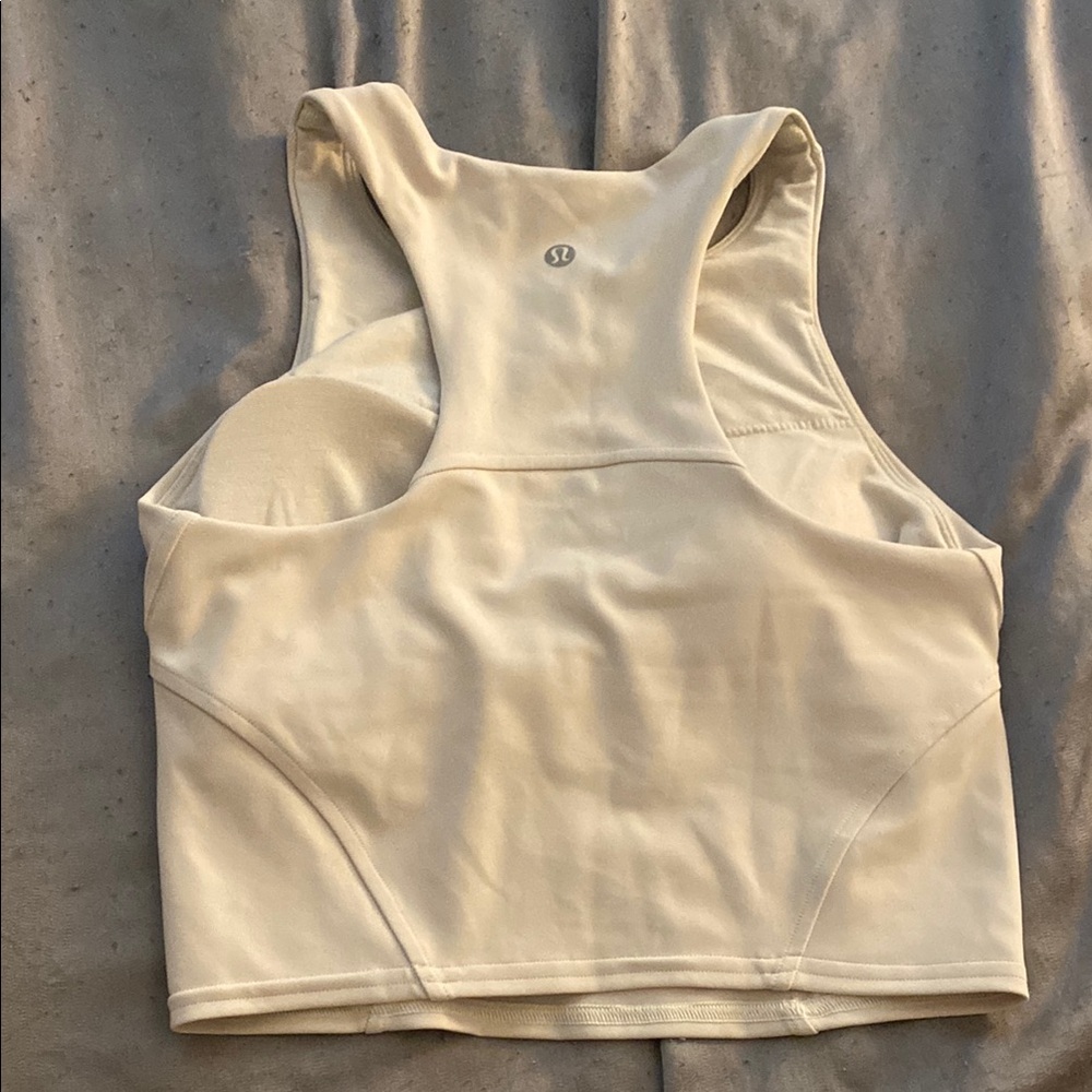 Lululemon Cream Sports Bra